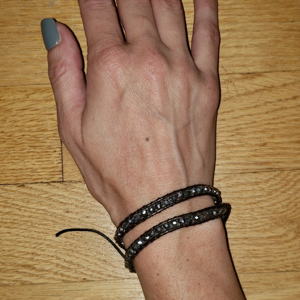 Bella Ryann Leather Bracelet/Choker